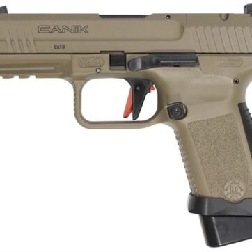 Canik TP9 Elite Combat 9mm Flat Dark Earth Pistol with Threaded Barrel