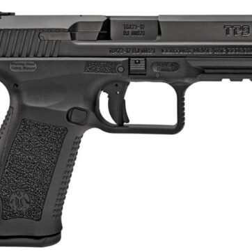 Canik TP9DA 9mm Black Pistol with Warren Sights