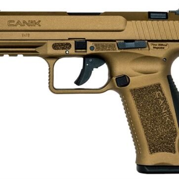 Canik TP9DA 9mm Burnt Bronze Pistol with Warren Sights