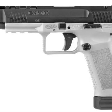 Canik TP9SFx 9mm Optics Ready Pistol with White Frame and Black Slide
