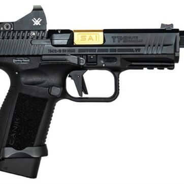 Canik TP9 Elite Combat Executive 9mm Pistol with Threaded Barrel and Vortex Viper Red Dot